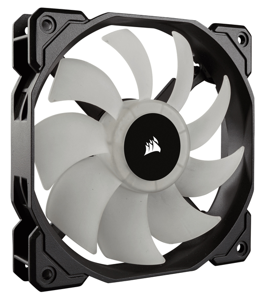 CORSAIR SP120 LED Static Pressure Fan with Controller 3-pack