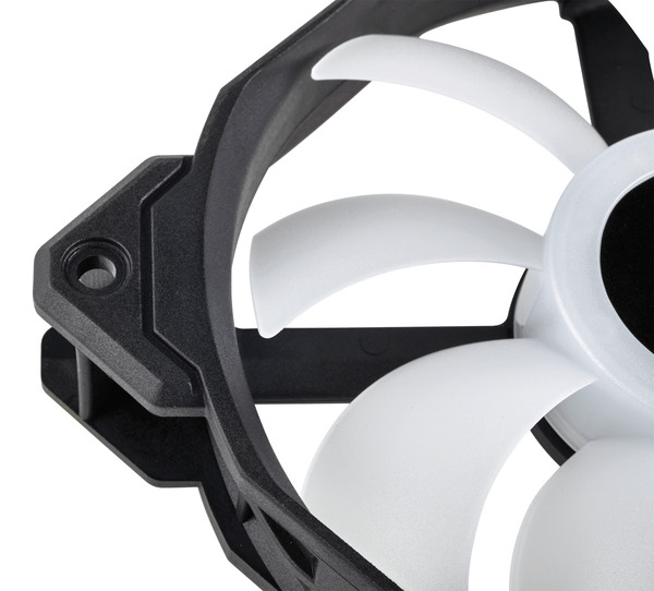 CORSAIR SP120 LED Static Pressure Fan with Controller 3-pack