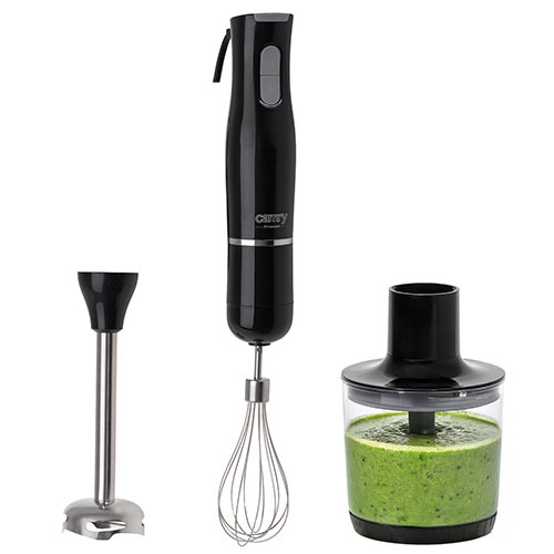 ADLER Camry CR 4630 800W Hand Blender Kit, Black/Silver