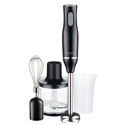 ADLER Camry CR 4630 800W Hand Blender Kit, Black/Silver
