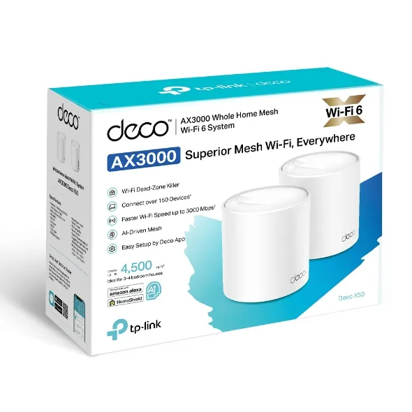 TP-Link AX3000 Whole Home Mesh Wi-Fi 6 System
