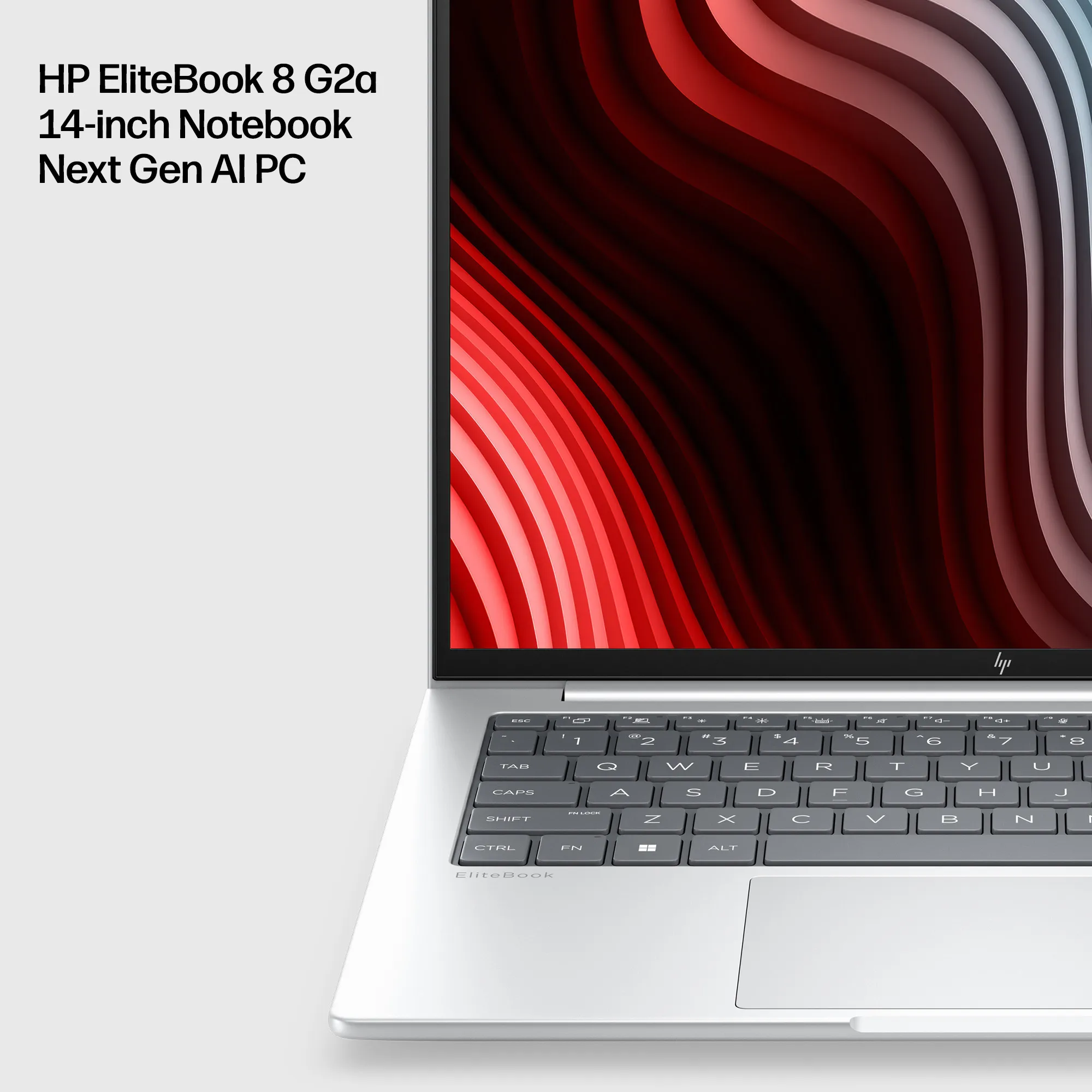 HP EliteBook 8 G2a 14" Ryzen AI 7 450, 32GB, 512GB, Win 11 Pro - Notebook, Silver