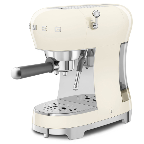 Smeg 50's Style ECF02CREU - espressomaskin, Gräddfärgad