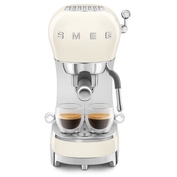 Smeg 50's Style ECF02CREU - espressomaskin, Gräddfärgad