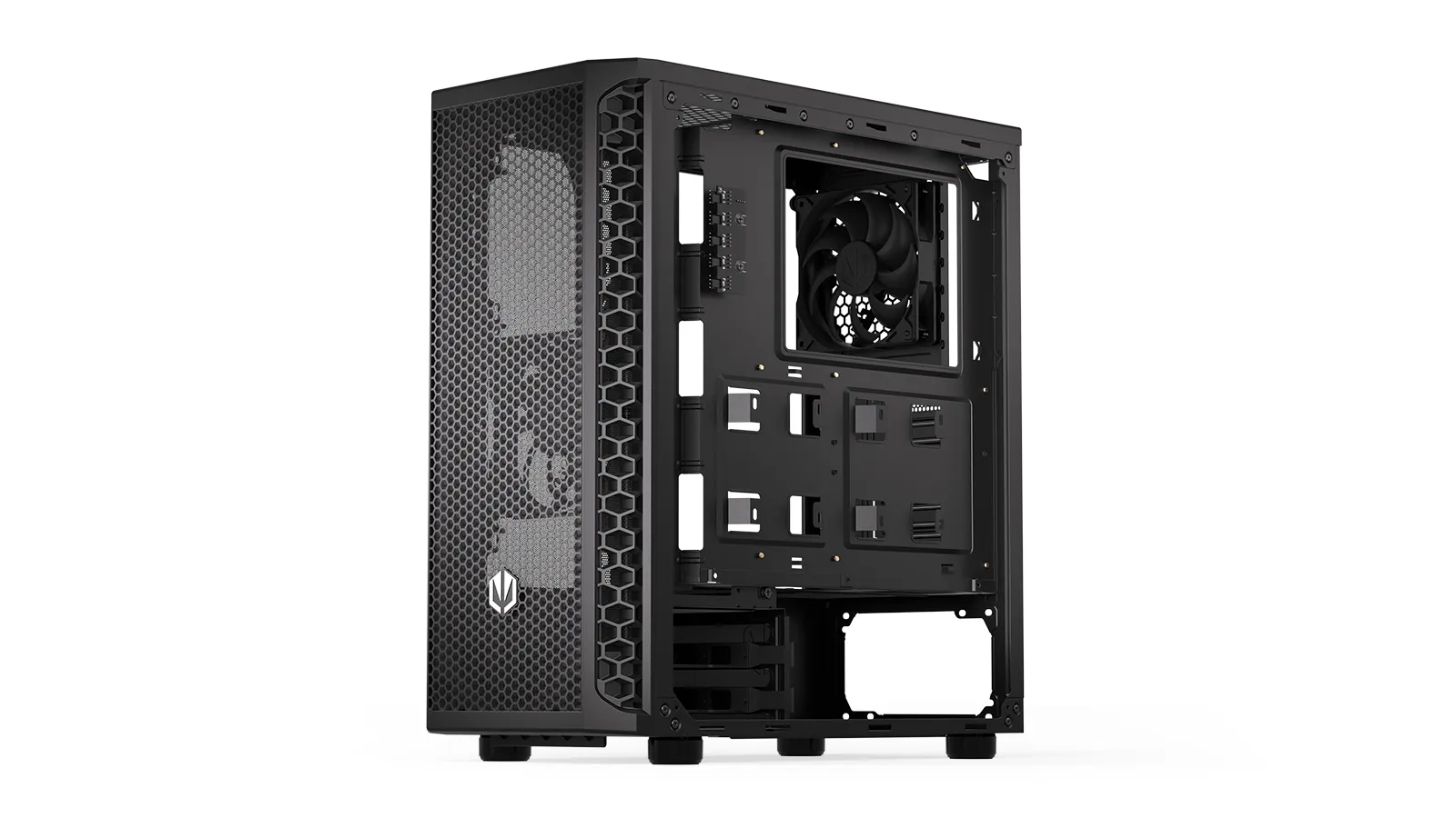Endorfy Signum 300 Core - Minitower chassi, fönster, Svart