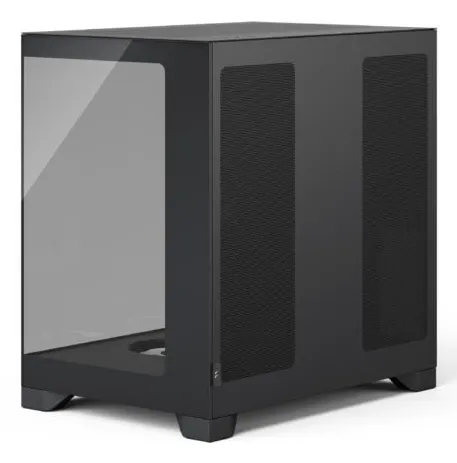 Fractal Design Pop 2 Vision Midi-Tower Case with RGB lighting and window, Black