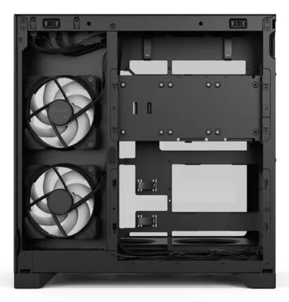 Fractal Design Pop 2 Vision Midi-Tower Case with RGB lighting and window, Black