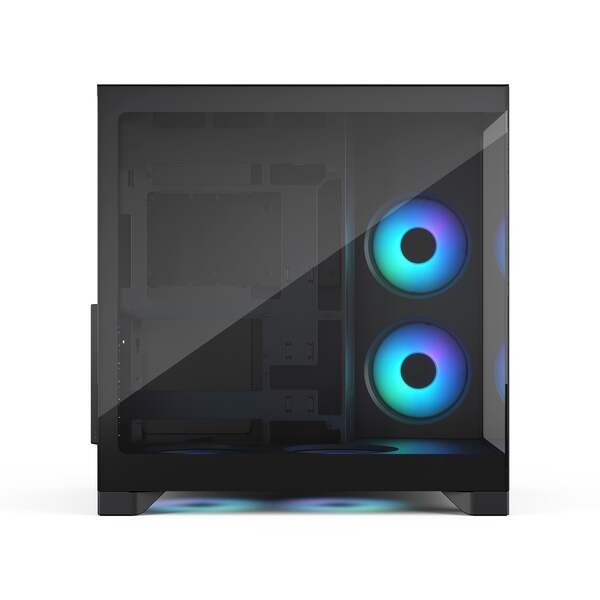 Fractal Design Pop 2 Vision Midi-Tower Case with RGB lighting and window, Black RGB