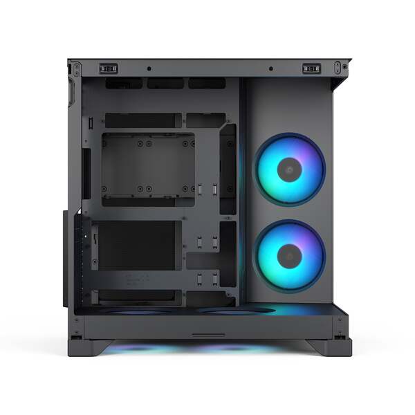 Fractal Design Pop 2 Vision Midi-Tower Case with RGB lighting and window, Black RGB