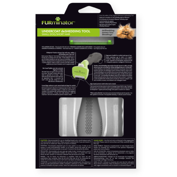 FURminator - furminator för korthåriga hundar - S