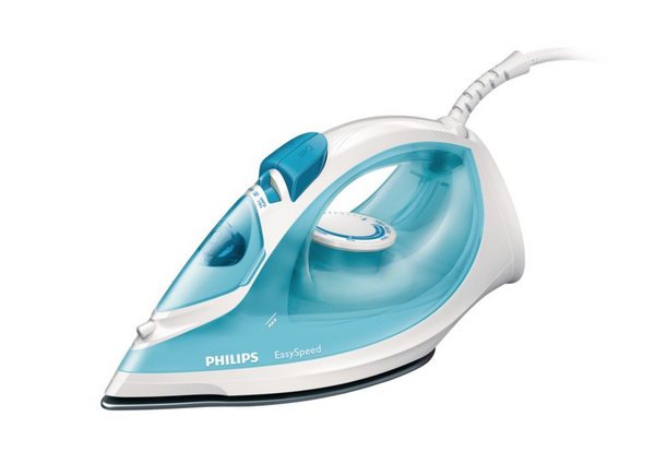 PHILIPS EasySpeed Steam iron GC1028/20 2000W 25 g/min steam 100 g steam boost with Ceramic soleplate