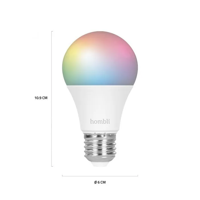 Hombli Smart Bulb 9W RGB &amp; CCT (E27)