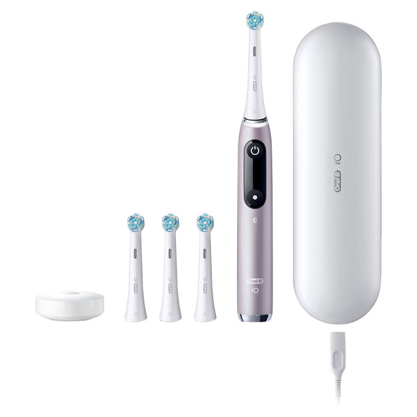 Braun iO Series 9 Electric Toothbrush, Rose Quartz