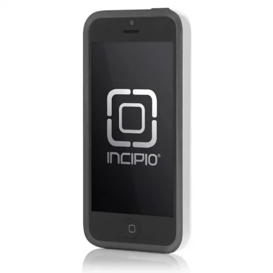 Incipio Kicksnap for new iPhone - Optical White/Charcoal Gray