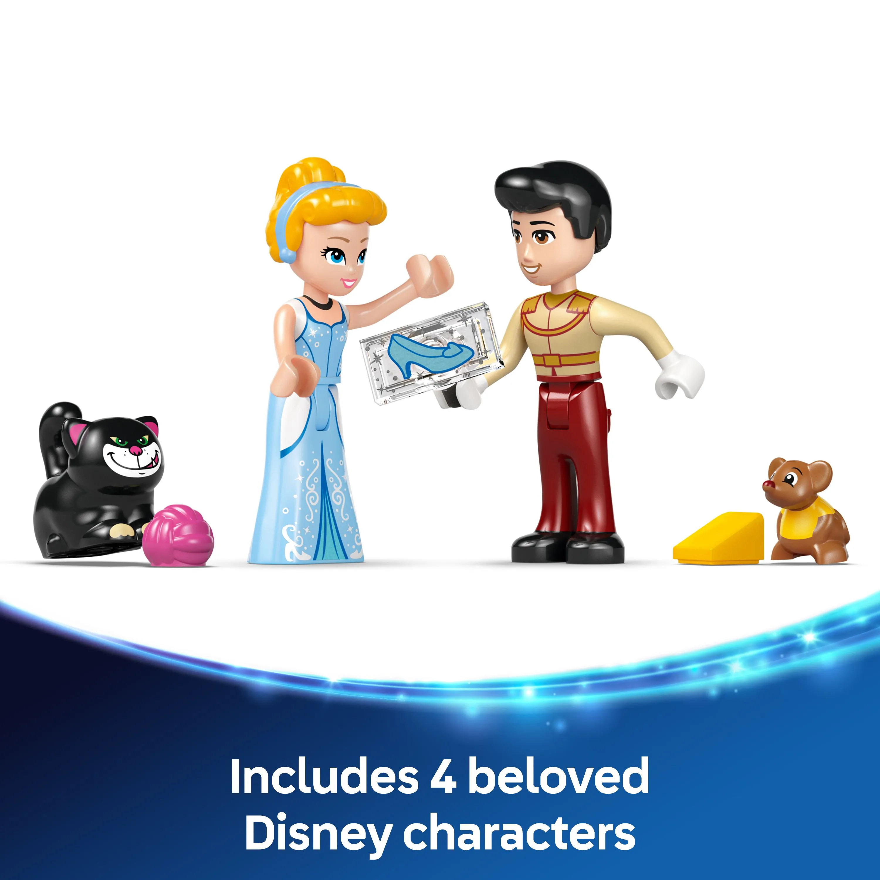 LEGO Disney Princess Cinderella's Castle and Horse Carriage 43275