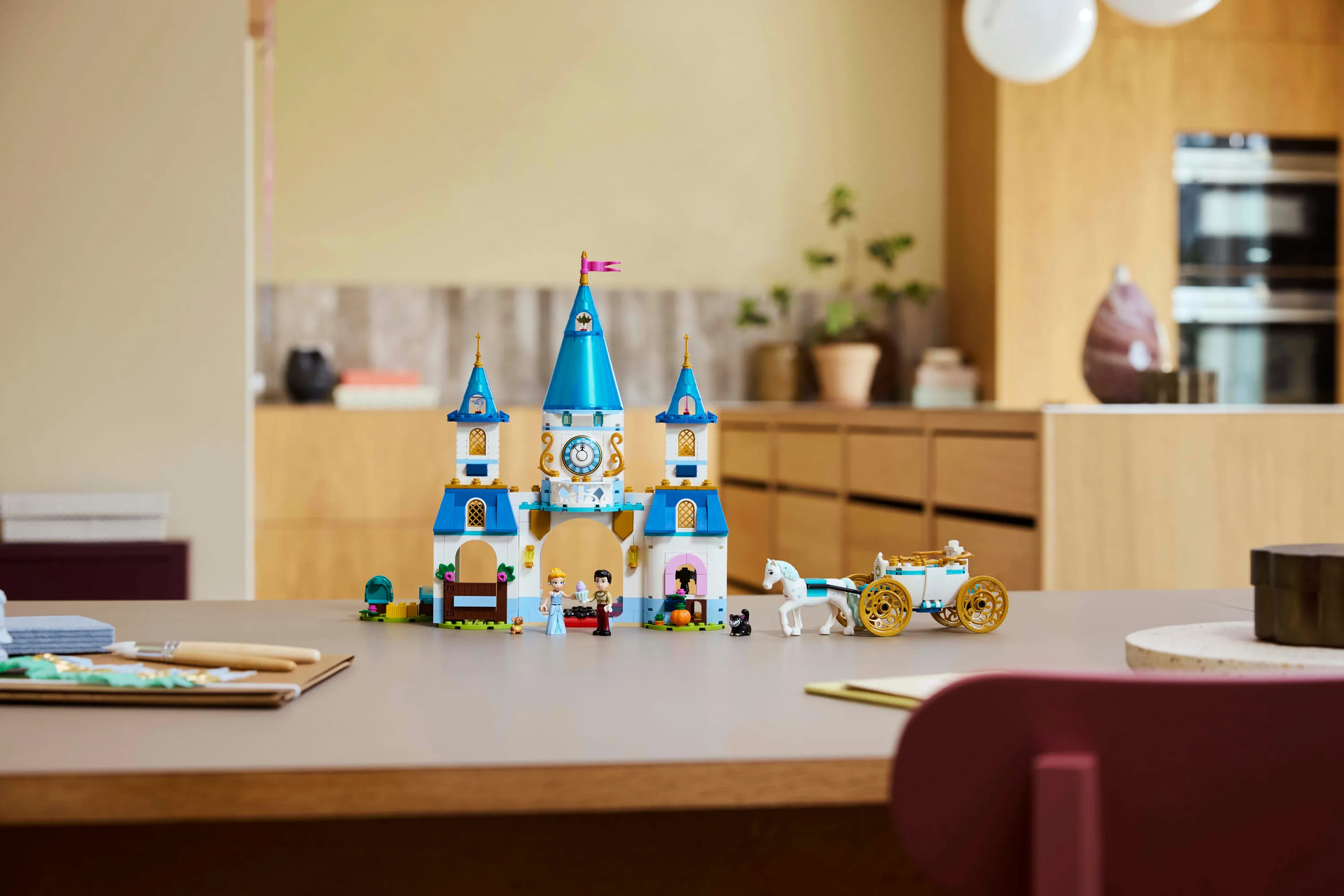 LEGO Disney Princess Cinderella's Castle and Horse Carriage 43275