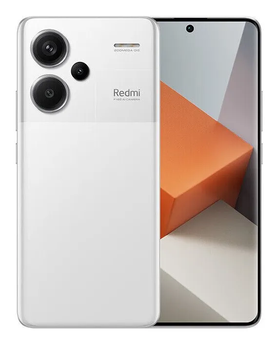 Xiaomi Redmi Note 13 Pro+ 512 Gt/12 GB -Android-puhelin, Valkoinen