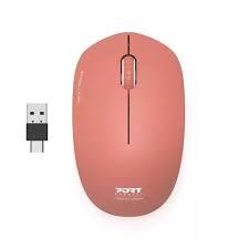 Port Designs 900542 Wireless Mouse, Red