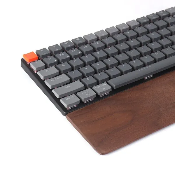 Keychron K3 - palm rest, Walnut Wood, 306 x 75 x 9 mm