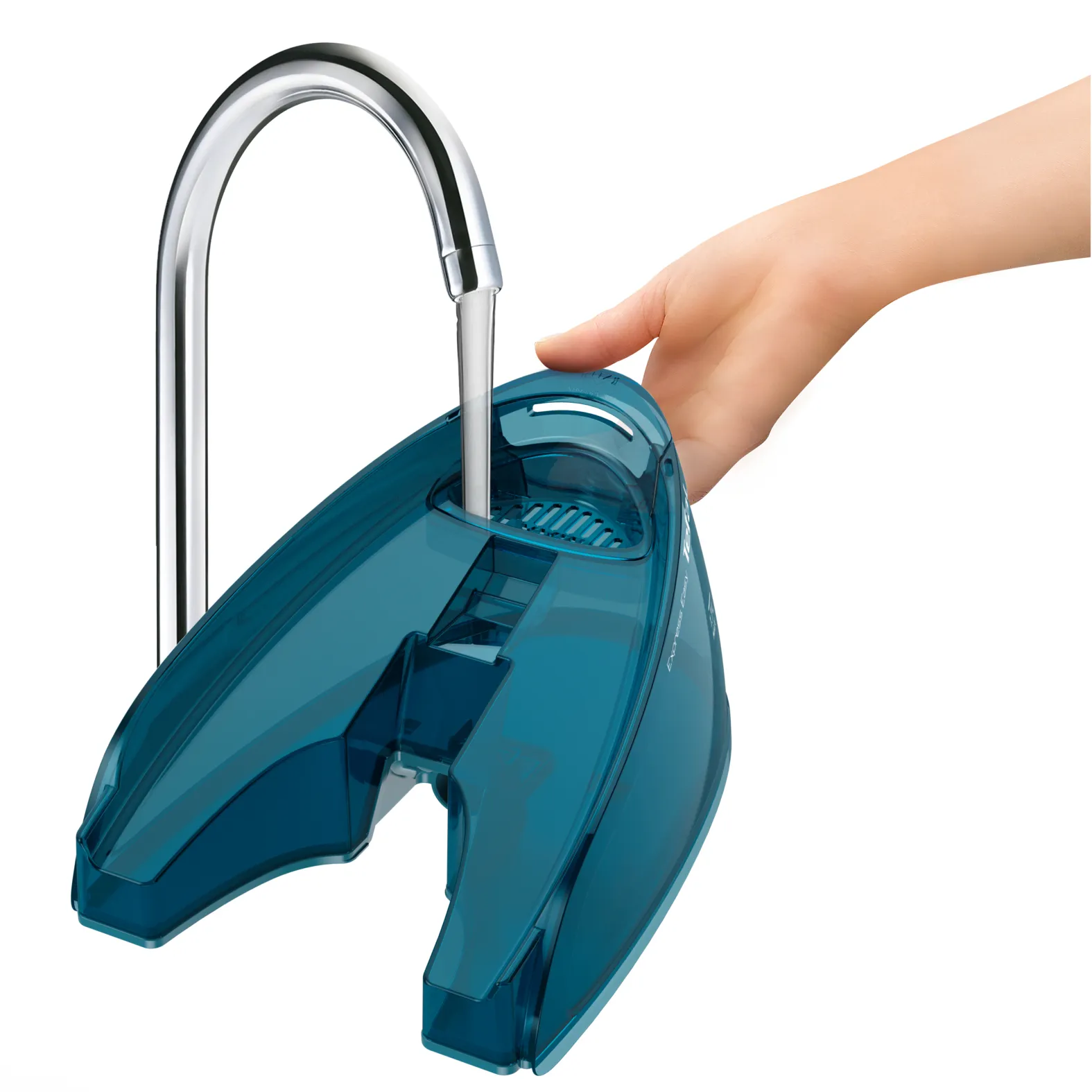 Tefal Express Easy SV6131E0 Dampstrygejern 2200W Blå Hvid