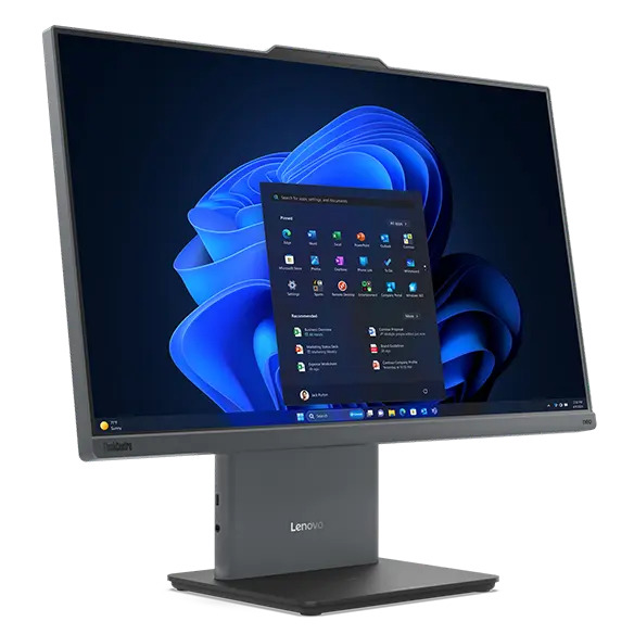 Lenovo ThinkCentre Neo 50a Gen 5 23.8" Core 5 210H, 16 Gt, 512 Gt, Win 11 Pro All-in-one -p&ouml;yt&auml;kone, luna gray
