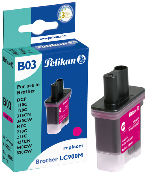 TINTE MAGENTA (BROTHER LC900M)