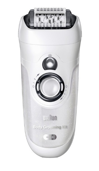 BRAUN VARTALOTRIMMERI BGK7050 W&amp;D Body grooming kit, Johdoton 3in1vartalotrimmeri miehille ja naisille. Poistaa ihokarvat epiloimalla  ja/tai leikkaamalla, UUTU