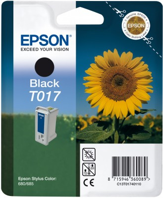 Epson St Color 680 musta mustepatruuna 17ml