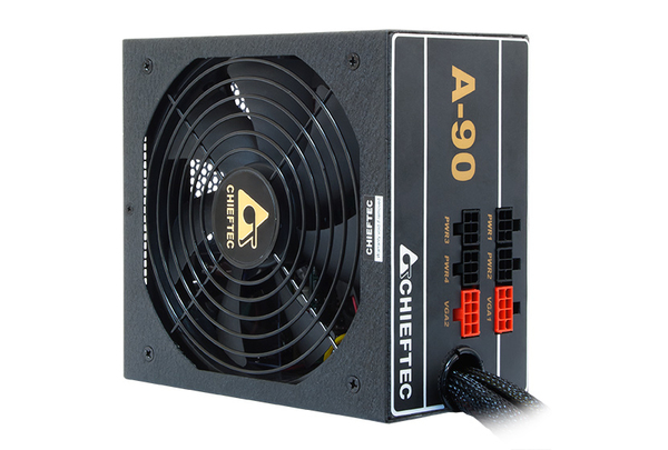 Chieftec A-90 Series GDP-750C 750W -virtalähde, 80 Plus Gold Chieftec A-90 Series GDP-750C 750W -virtalähde, 80 Plus Gold