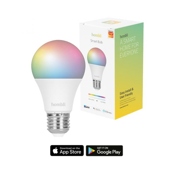Hombli Smart Bulb 9W RGB &amp; CCT (E27)