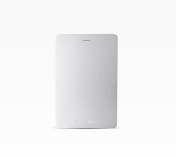 Toshiba Canvio Alu 1 TB - extern h&aring;rddisk , Silver