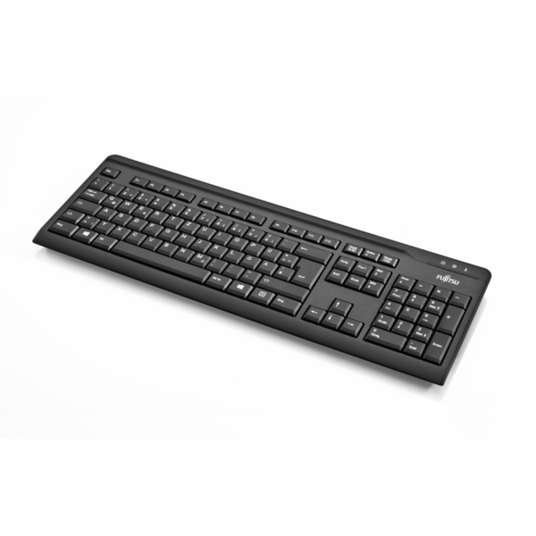 Fujitsu KB410 Slim - tangentbord, Svart (Nordic)