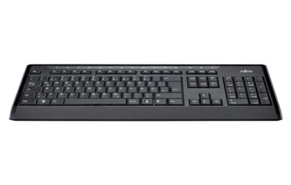 Fujitsu KB410 Slim - tangentbord, Svart (Nordic)