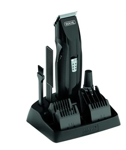 WAHL Mustache & Beard 05606-508, Cordless Beard Trimmer, Silver