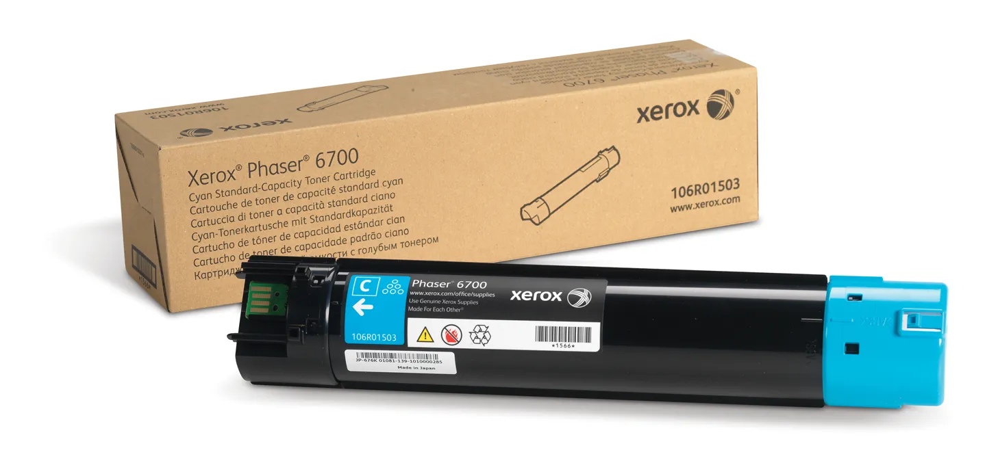 Xerox - Sinivihre&auml; - alkuper&auml;inen - v&auml;riainekasetti malleihin Phaser 6700Dn, 6700DT, 6700DX, 6700N