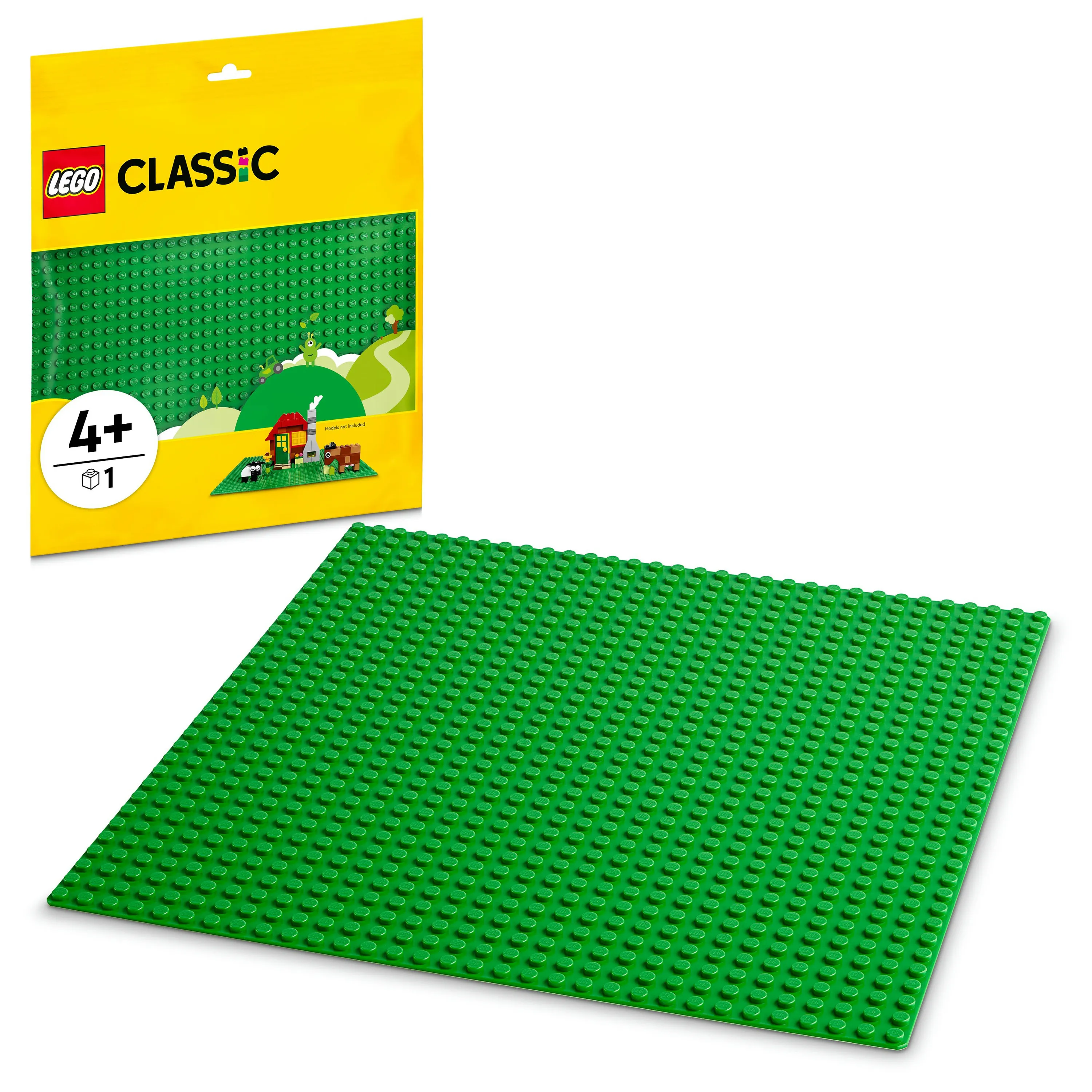 Lego Classic Building plate 32x32, green 11023