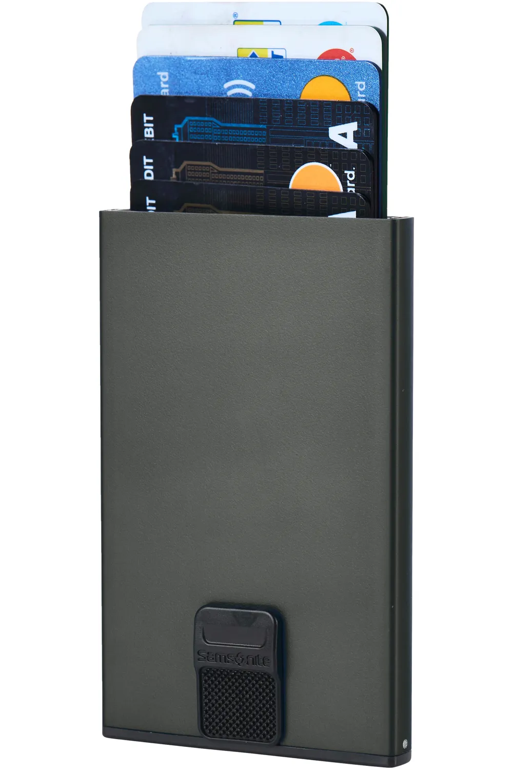 Samsonite  Alufit RFID - korttikotelo, Slide Alu Gray