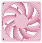 HYTE FA12 PWM Fan Kit, Fluid Dynamic Bearing, 120mm, 4-pack, Strawberry Milk