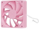 HYTE FA12 PWM Fan Kit, Fluid Dynamic Bearing, 120mm, 4-pack, Strawberry Milk