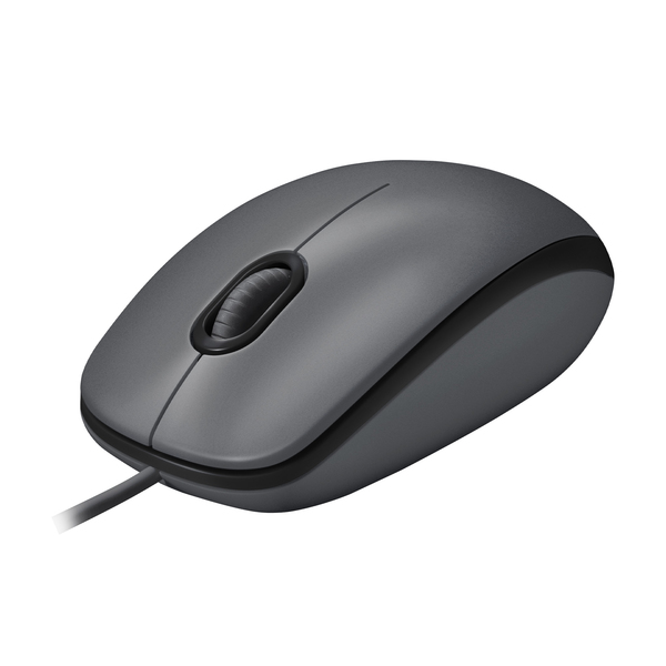 Logitech Mouse M100 - mouse, Black