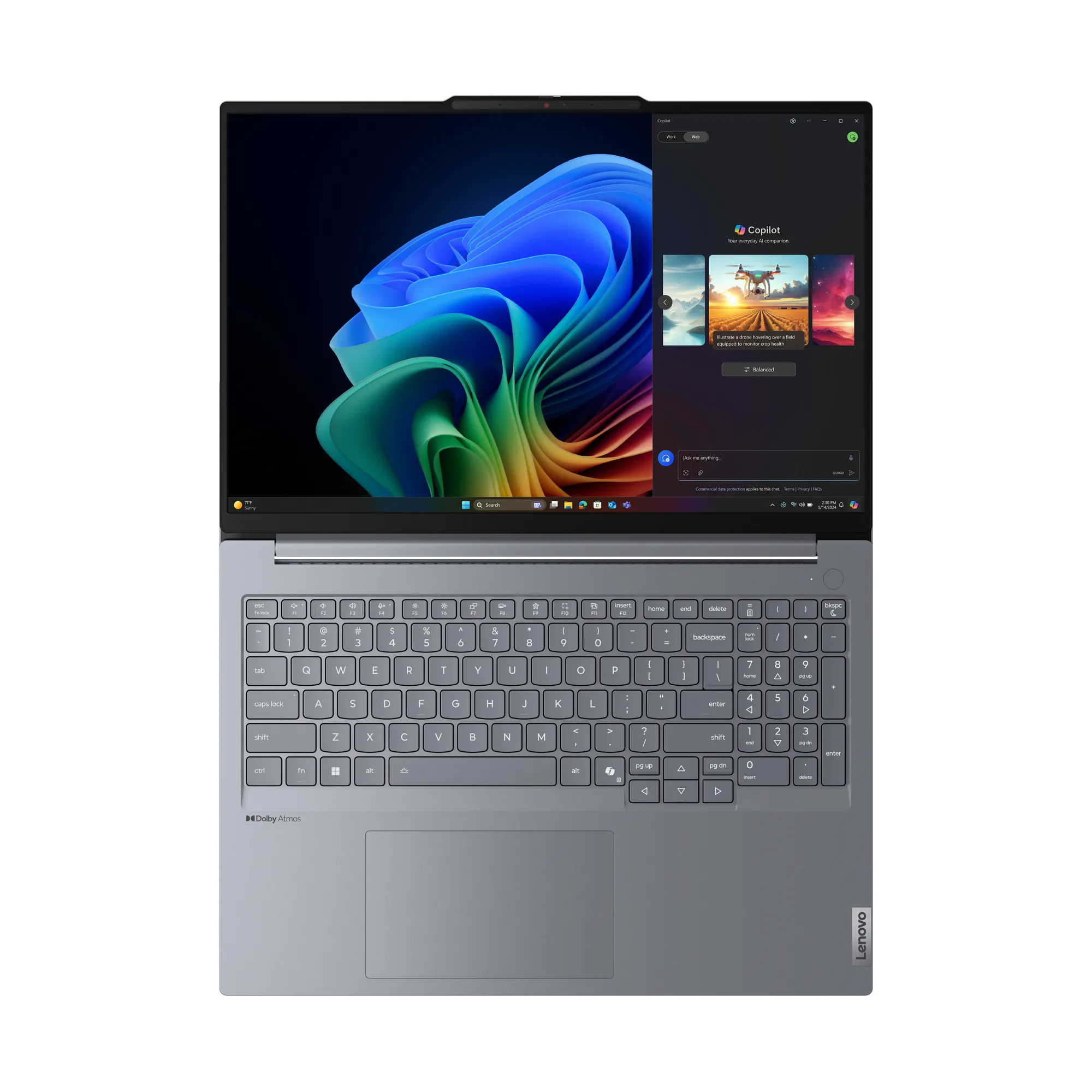 Lenovo ThinkBook 16 G7 16&quot; WUXGA, Snapdragon X1P-42-100, 32 GB RAM, 1 TB SSD, Win 11 Pro -kannettava, Harmaa
