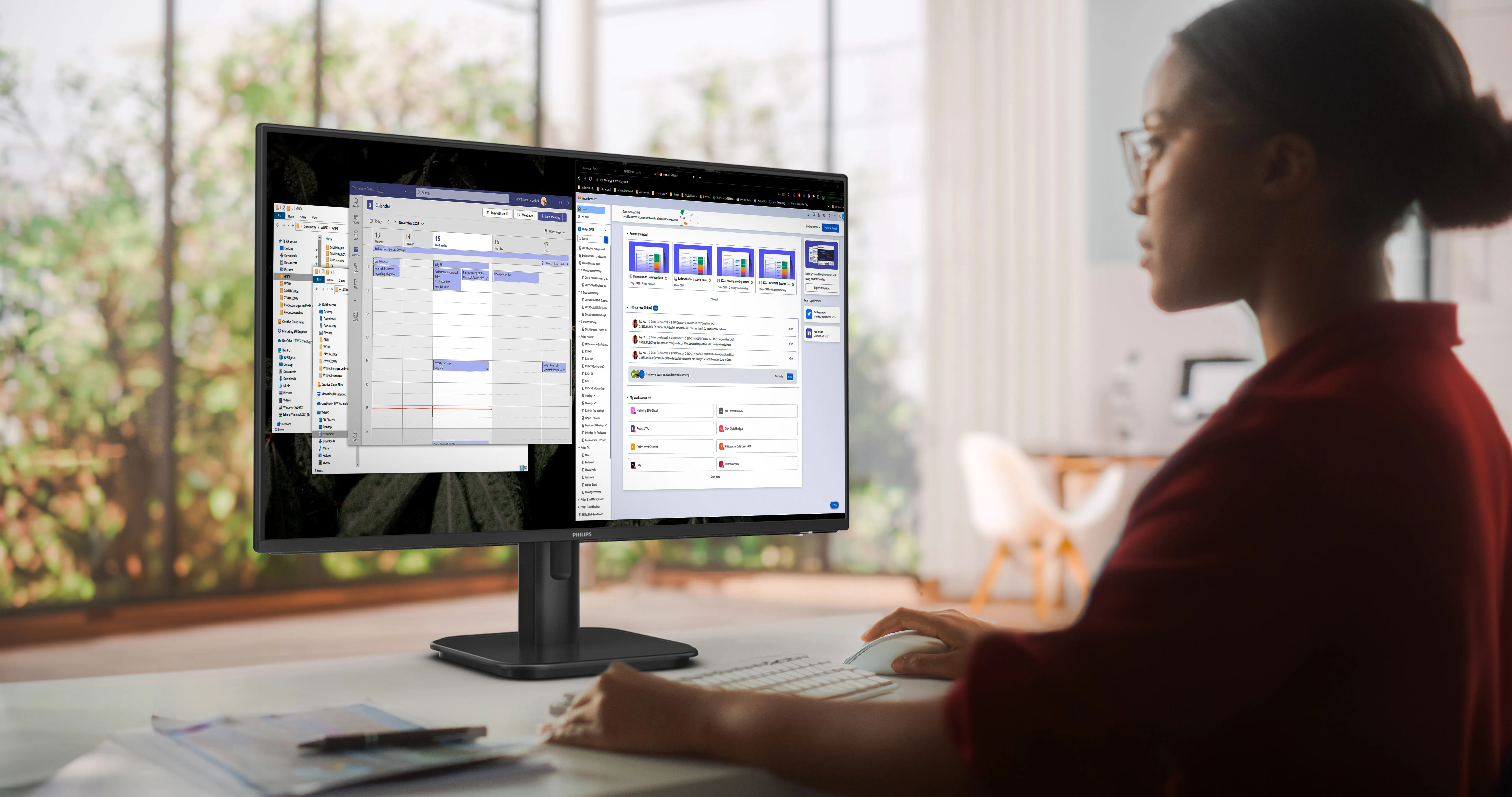 Philips LED monitor 1000 Series 27E1N1100A - 68.6 cm (27") - 1920 x 1080 Full HD Philips LED monitor 1000 Series 27E1N1100A - 68.6 cm (27") - 1920 x 1080 Full HD