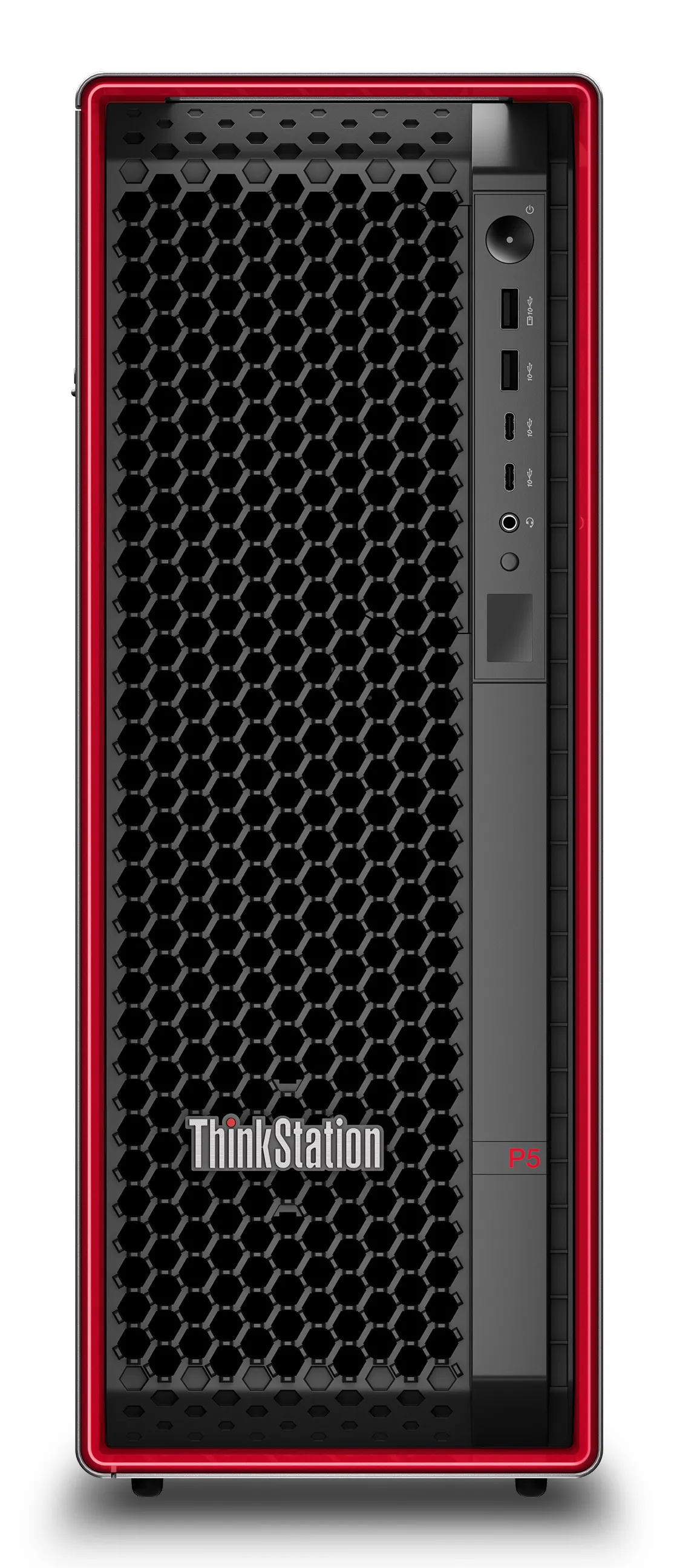 Lenovo ThinkStation P5 w5-2445, 32 Gt, 1 Tt, Win 11 Pro -ty&ouml;asema, tornikotelo, musta
