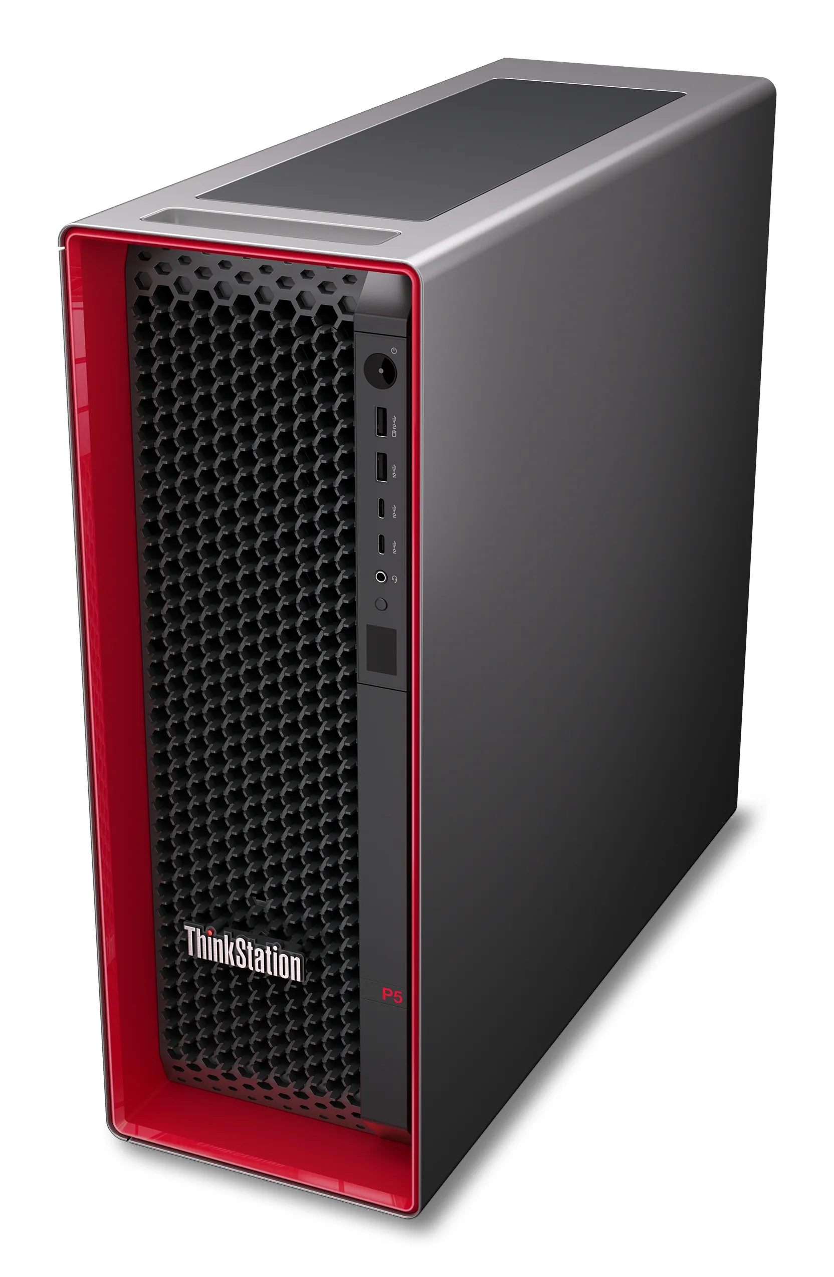 Lenovo ThinkStation P5 w5-2445, 32 Gt, 1 Tt, Win 11 Pro -ty&ouml;asema, tornikotelo, musta
