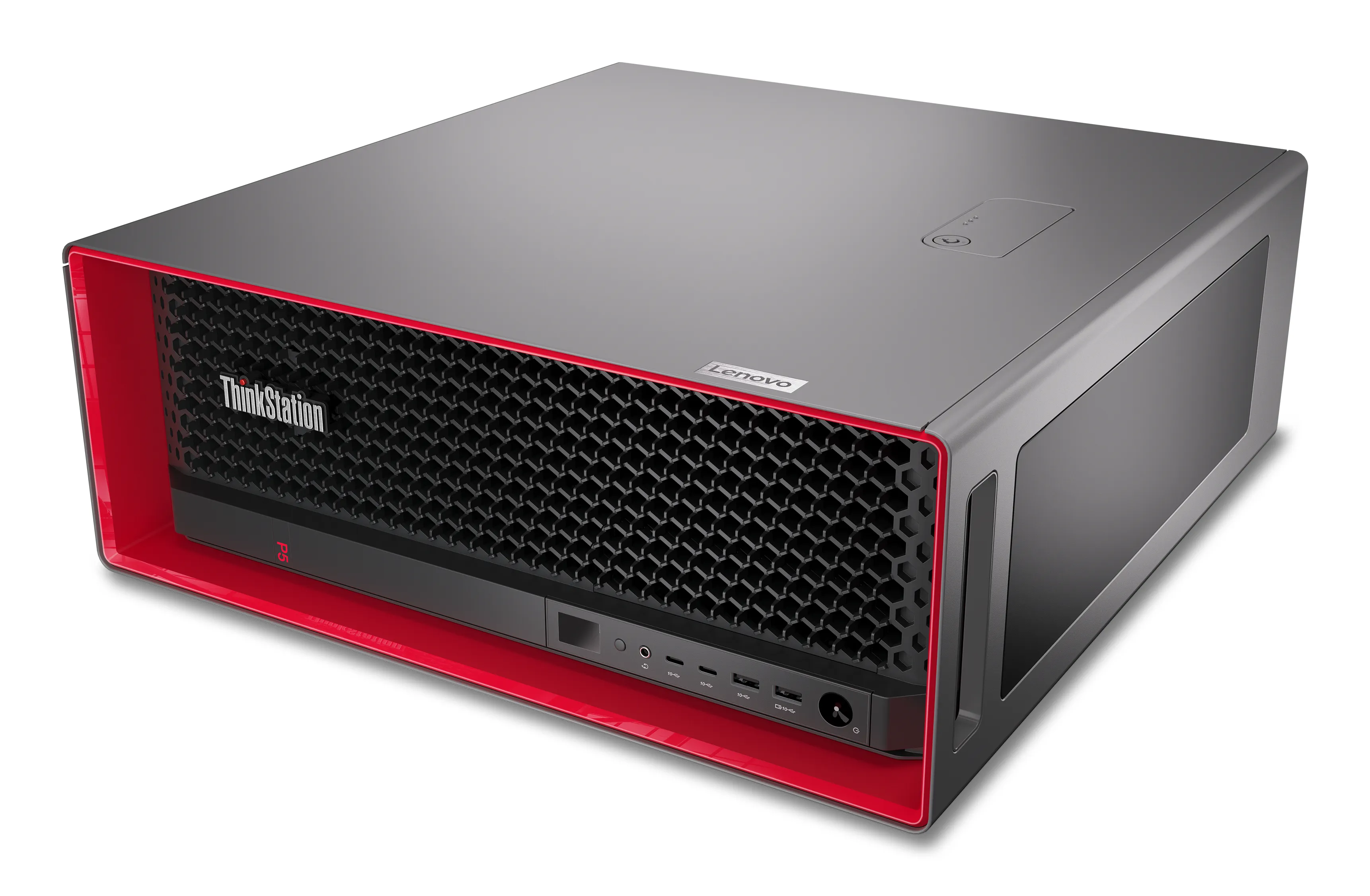 Lenovo ThinkStation P5 w5-2445, 32 Gt, 1 Tt, Win 11 Pro -ty&ouml;asema, tornikotelo, musta