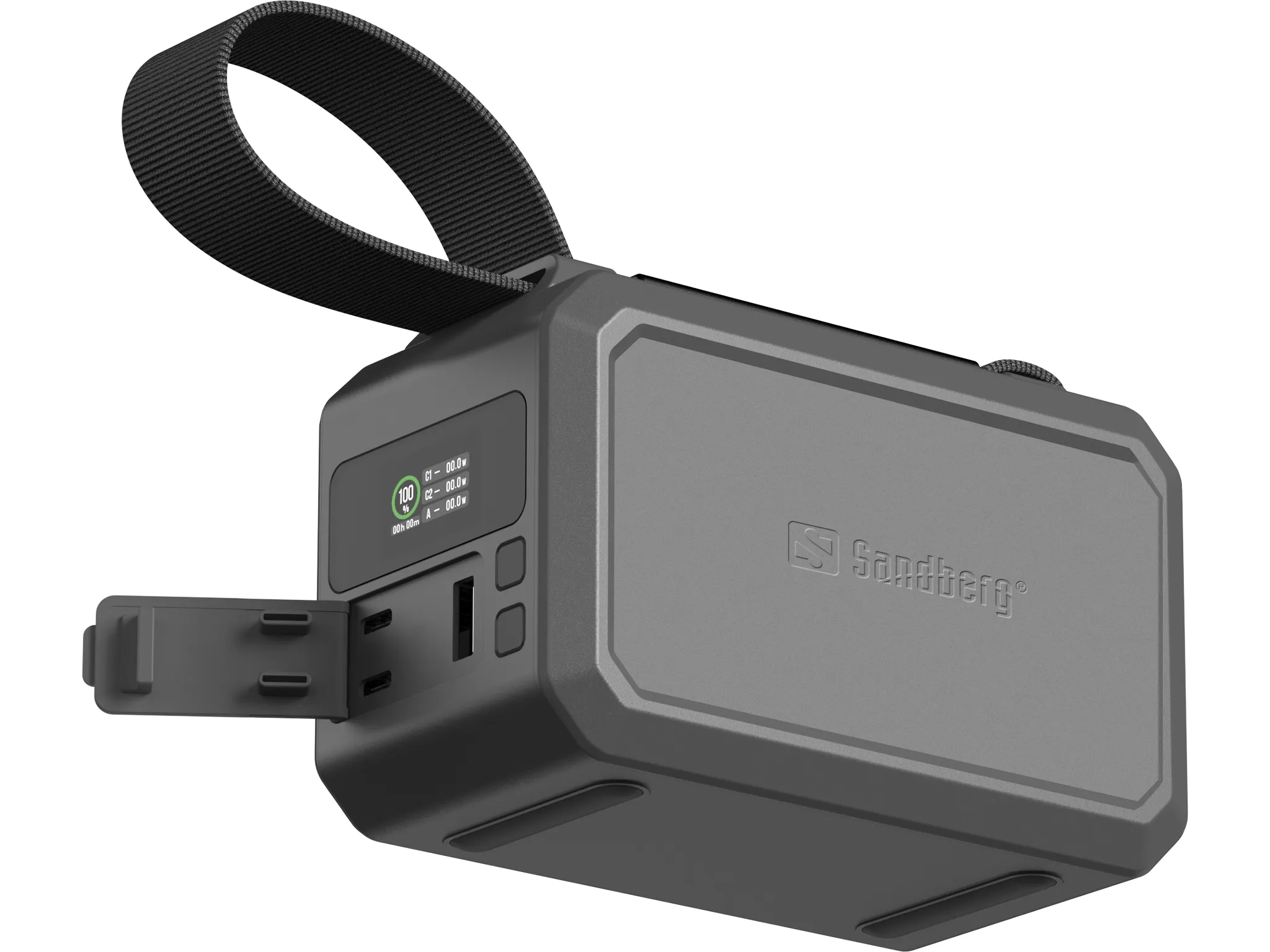 Sandberg Survivor 40000mAh PD 100W 2xUSB-C 1xUSB-A - power bank