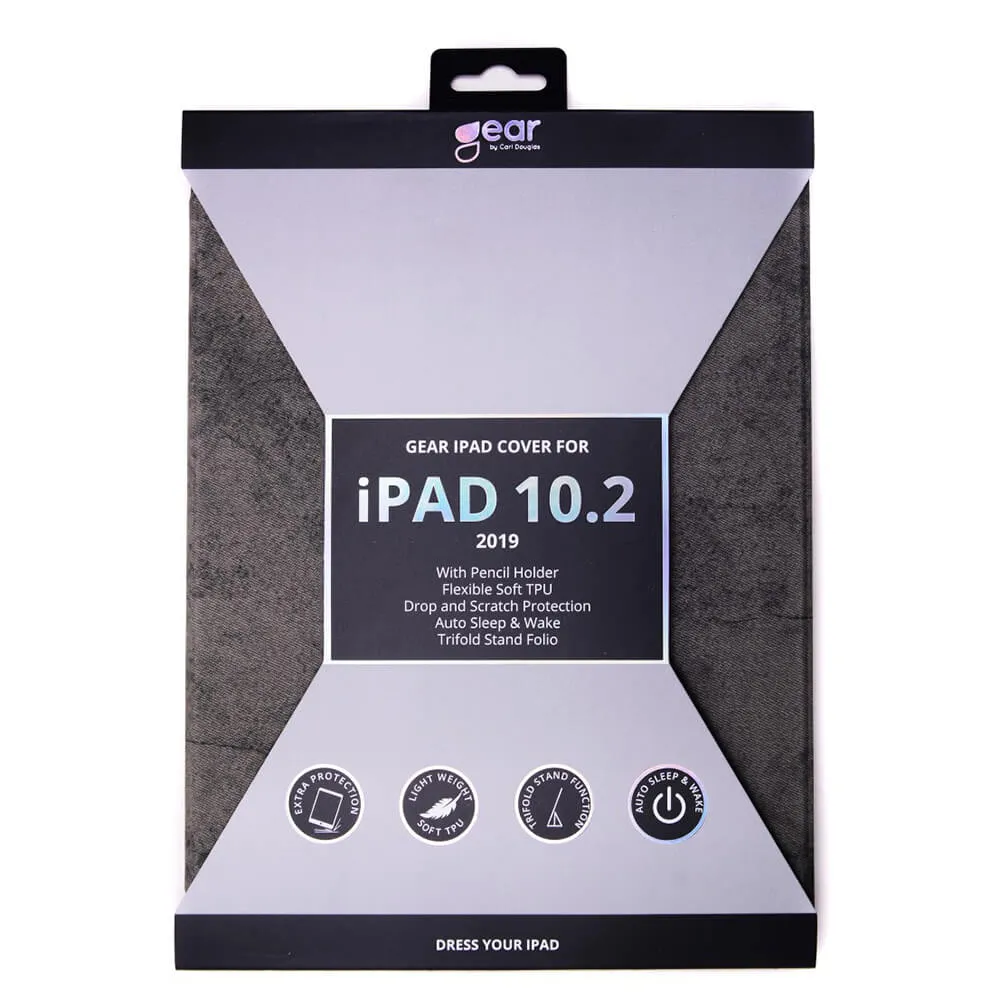 GEAR Tabletsuoja Harmaa iPad 10,2" / 10,5" 19/20/21