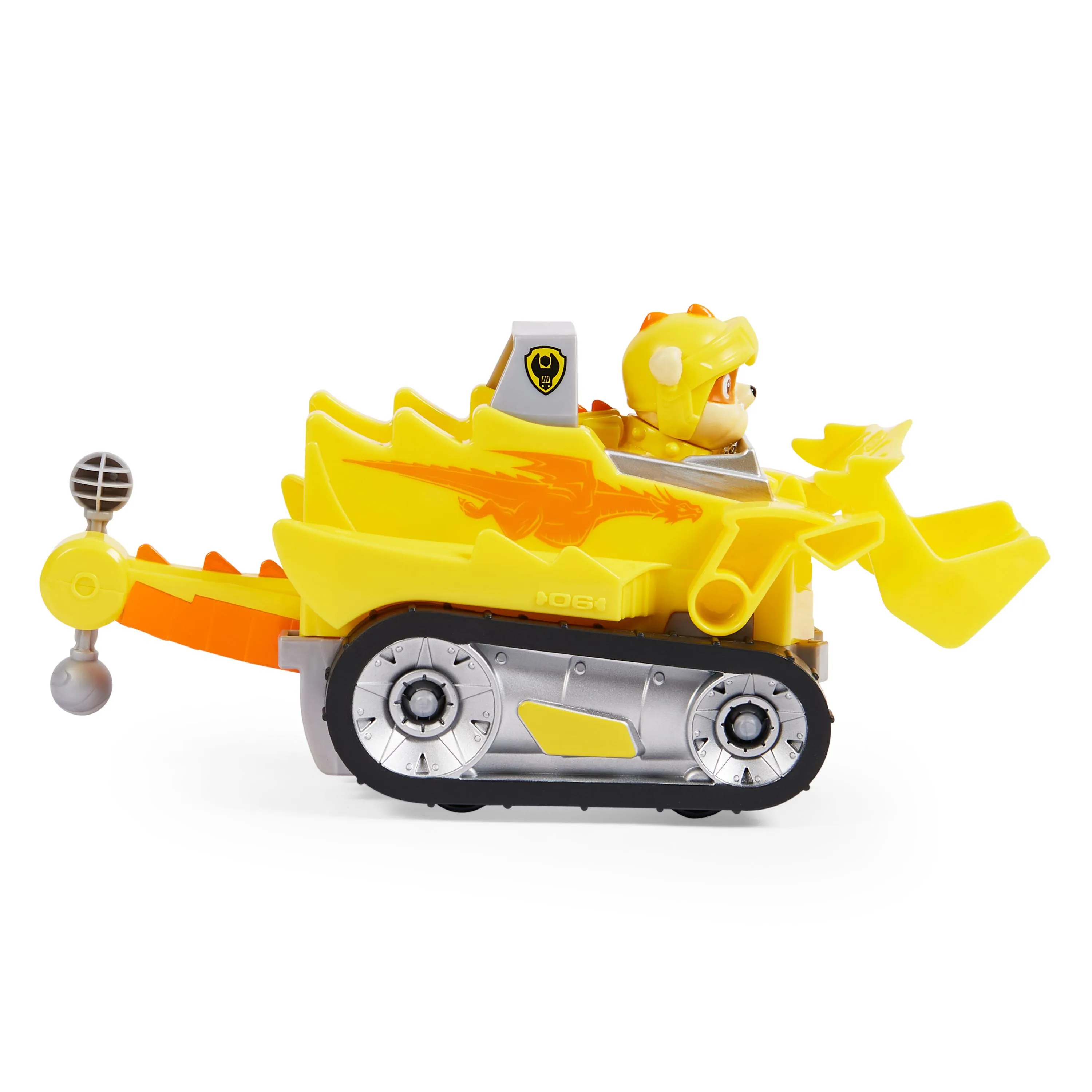 Spin Master Paw Patrol Rescue Knights Base Vehicle by Rubble, toy vehicle