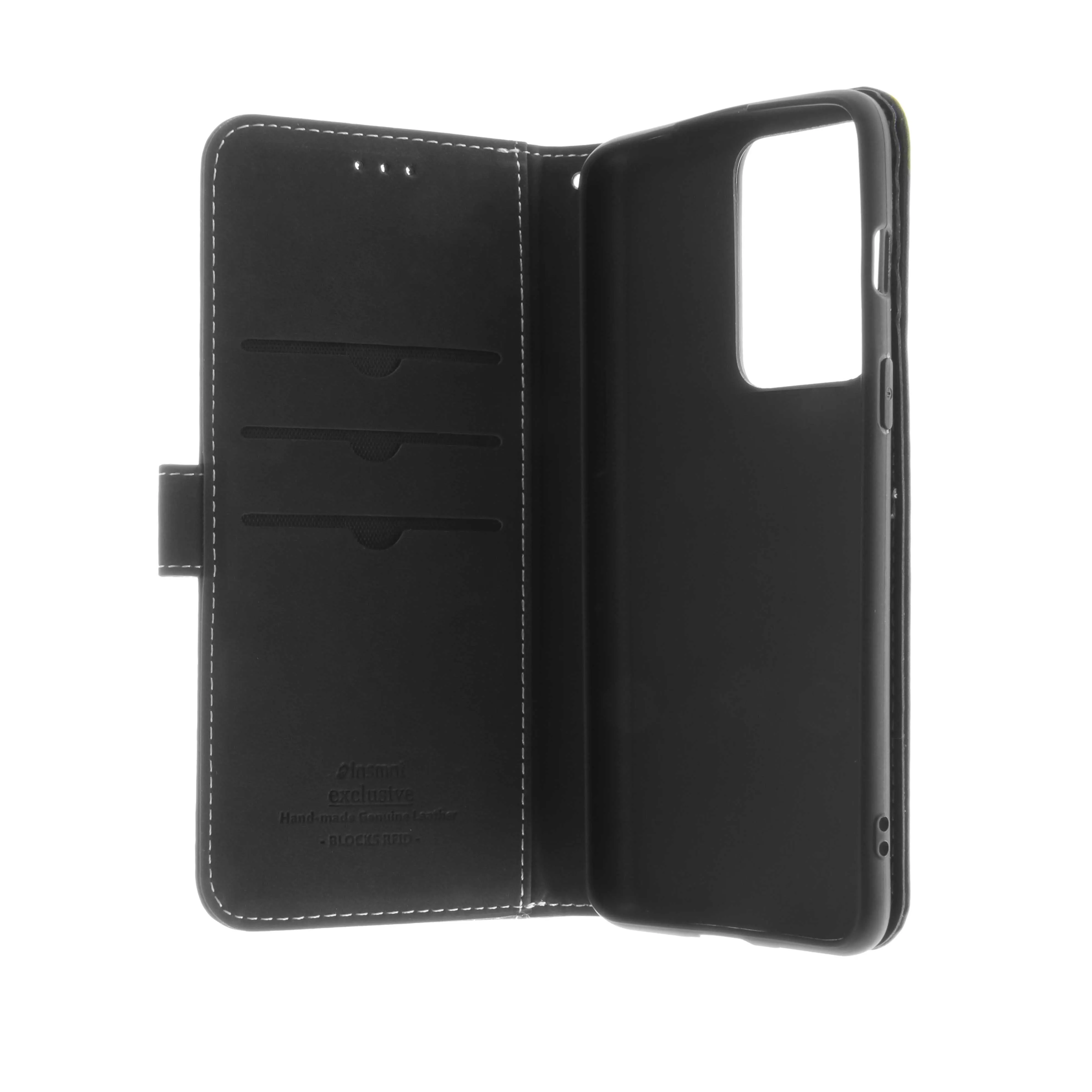 Insmat Flip Case, OnePlus Nord 2T -lompakkokotelo, Musta