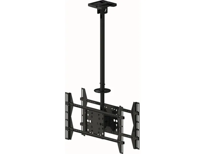 Multibrackets M Public Ceilingmount Large Back to Back - Ceiling mount tuotteelle 2 LCD-n&auml;ytt&ouml;&auml; - ter&auml;s - musta -n&auml;yt&ouml;n koko: 55"-70"